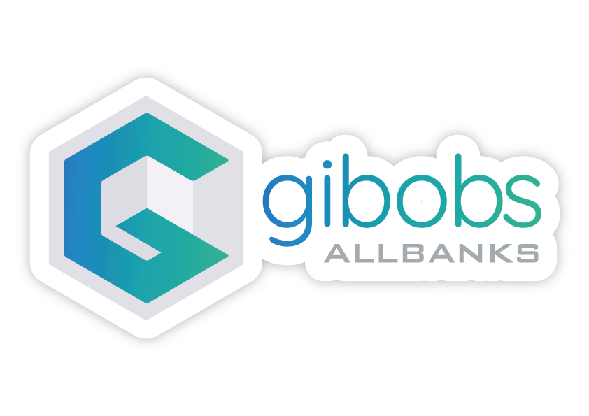 Brand image of Gibobs with their logo stamped.